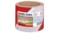 Tesa 58137 - Rot - Weiß - Polyethylen - 100 m - 80 mm