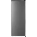homeX Kühlschrank, Silber, Metall, Kunststoff, Glas, 1 Stück Schubladen, 54.4x142.6x55.6 cm, Türanschlag wechselbar, höhenverstellbare Füße, LED-Innenbeleuchtung, Temperaturanzeige, Küchengeräte, Küchenelektrogeräte, Kühl- & Gefrierschränke, Kühlschränke
