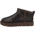 UGG Classic Ultra Mini Lthr Regen 1163490IWD, Pantoffeln - 36 EU