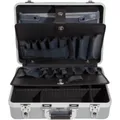 KS Tools ABS Hartschalen-Werkzeugkoffer mit Aluminiumrahmen, LxBxH 471x338x154 mm, silber (1 Teil) (850.0540)