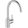 GROHE Küchenarmatur Concetto 32661003, chrom, Hochdruck, 150° schwenkbar