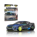 Hot Wheels Premium Car Culture Sammel-Spielzeugauto, Die-Cast RTR Mustang Drift im Maßstab 1:64, Circuit Legends Fahrzeug mit Real Riders-Rädern, JBK48
