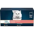 PURINA GOURMET Perle Erlesene Streifen Katzenfutter Nass Sorten-Mix  60 x 85g