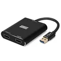 August VGB500 HDMI Game Capture Karte – USB 3.0 Full HD 1080p 60 fps – Aufnahme und Streamen von PS4, Xbox One und Nintendo Switch für PC, Mac und Linux