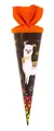 goldbuch 93 581 93581 Geschwistertüte 35 cm, Schultüte für Jungen, Zuckertüte mit Motiv HAPPYlife Lama, Geschenktüte aus Lackkarton mit Filzverschluss, zur Einschulung und Schulanfang, ca. 35 x 11,5 cm