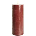 Uyuni LED Stumpenkerze 7,8x20cm Carmine Red