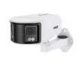 Annke Überwachungskamera I91DW 4K Ultra HD PoE (mit zwei Objektiven, 180° Panoramablick, Nachtsicht in Farbe, ONVIF, 2-Wege-Audio, intelligente Erkennung)