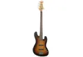 J & D E-Bass, JB/5 5-String Bass Sunburst E-Bass Erlekorpus Ahornhals Palisandergriffbrett Alnico Single Coil Tonabnehmer 34 Zoll Longscale Mensur Hochglanz-Finish Passive Elektronik, E-Bässe, 5-Saiter E-Bässe, JB/5 5-String Bass, E-Bass, Alnico Single Coil Tonabnehmer
