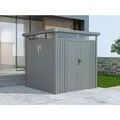 Starline Metall Gerätehaus Modell Style 4,45 m² Alu Grau