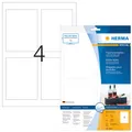 HERMA Flaschen Etiketten SPECIAL 90 x 120 mm weiß 40 Etiketten