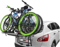 Menabo Fahrradträger 3 Fahrräder für BMW 3er G20 2019-2025 Alu Schwarz Silber