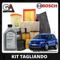 KIT Service 4 Filter Bosch 5 Liter Öl Volkswagen 0w30 Tiguan 2.0 Tdi