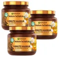 3x 340ml Garnier Wahre Schätze Argan Der wunderbare Nährer Tiefenpflege Maske