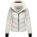 Marikoo Damen Steppjacke Yukanii mit Kapuze & femininer Passform