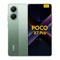 XIAOMI Poco X7 Pro Smartphone, 12+256GB, Grün, 50MP Hauptkamera mit OIS, 6000mAh (typ.) Akku mit 90W HyperCharge, IP68, KI-Funktionen (Ladegerät Nicht enthalten)