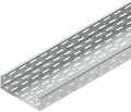 Niedax RL 60.150 Kabelrinne, 60x150x3000 mm, t=0,9 mm, gelocht, Stahl, bandverzinkt