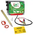 Weidezaungerät Cowboy V9000-12 V - Extra Power : 10000 Volt - Unser stärkstes Batteriegerät mit Bester Hütesicherheit inkl. Zubehörset