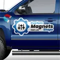 Magnetfolie Magnetschild  für Auto KFZ-Werbung inkl. UV-DRUCK