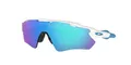 Ray-Ban Herren 0OO9208 Sonnenbrille, Mehrfarbig (Polished White), 40