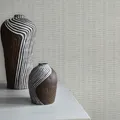 TADESSI Vliestapete Vintage M1-No.1652 | Weiß | Grau | Struktur | Geometrisch