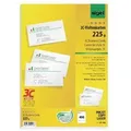 Sigel Visitenkarten 225 g/m2 Weiß 40 Blatt à 10 Stück