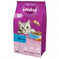 WHISKAS Trockenfutter für Katzen mit Thunfisch 14 kg