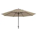 Madison TIMOR Sonnenschirm Kurbelschirm Gartenschirm  Ø400cm natur