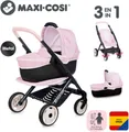 Smoby Kombi-Puppenwagen Maxi-Cosi Puppenwagen 3-in-1, Made in Europe