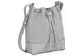 Expatrié Handtasche Lily Beuteltasche Damen, Elegante Handtasche (2-tlg), Aus Baumwoll-Canvas und Veganem Kunstleder, Verstellbarer Schultergurt