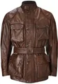 Belstaff Motorradjacke Trialmaster Motorrad Lederjacke Ellenbogenprotektoren enthalten,Schulterprotektoren enthalten