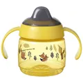 Tommee Tippee Superstar Sippee, Trinklernbecher, 100 % Auslauf- und Schüttelsichere INTELLIVALVE-Technologie, Antibakterielle BACSHIELD-Technologie, 4 M.+, 190 ml, 1 Stk, Gelb