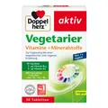 DOPPELHERZ Vegetarier Vitamine+Mineralstoffe aktiv 30 St.