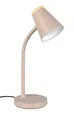 Reality Leuchten LED Tischleuchte Pongo R55831143, Kunststoff Warm beige, Holznachbildung, inkl. 4.5 Watt LED, Flexarm