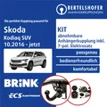 Für SKODA Kodiaq SUV I Typ NS7 10.2016-jetzt AHK abn. +7pol spez. E-Satz NEU TOP