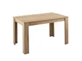 byLIVING Esszimmertisch Nepal/Sonoma Eiche-Optik hell-braun/kompakter Küchentisch 140 cm breit/Esstisch Melaminharz beschichtet / 18 mm Dicke Tischplatte / 140 x 80, H 75 cm