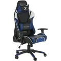Gamingsessel Agility ca. 59,9x122x66cm Blau/Schwarz