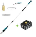 Makita DUA200Z Akku-Hochentaster 18V Kettensäge DUA200 Set + 1x Akku 6Ah