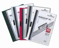 Durable 220900 Hunke & Jochheim Klemm-Mappe, Hartfolie, 60 Blatt, transparent/farbig sortiert