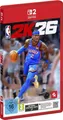 NBA 2K26 Nintendo Switch 2 SSK Software-Schlüssel-Karte