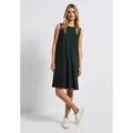 STREET ONE Sommerkleid aus Viskose grün 46 EU