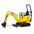 bruder 62003 Baustellenfahrzeug JCB 8010 CTS, Mikrobagger, Maßstab 1:16