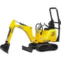 bruder Baufahrzeug Modell JCB Mikrobagger 8010 CTS Fertigmodell Baufahrzeug
