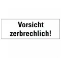 König Werbeanlagen Hinweisschild Etikett Vorsicht zerbrechlich!,weiß,Haftpapier,170x60mm,250/Rolle