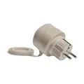 Shelly Shelly Outdoor Plug S Gen3, Schaltsteckdose mocca