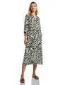 Street One Damen Gemustertes Volant-Kleid