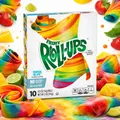 Fruit Roll-Ups Tropical Tie-Dye 141g | USA Amerika Import