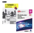 Bitdefender Total Security 3 Geräte/18 Mon. + 3D Schach Competition