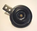 Hupe, 12V, schwarz, D =70 mm, 100 dB, E-gepr.
