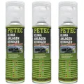 Petec Klimaanlagenreiniger Spray Zitrus-Duft 3x 500ml intensive Schaumreinigung