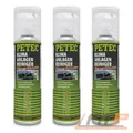 PETEC 3x 500 ml KLIMAANLAGENREINIGER ZITRUS-SCHAUM DESINFEKTION KLIMAREINIGER